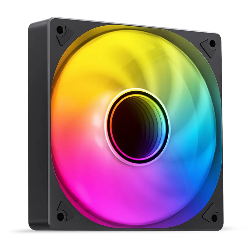 JONSBO SL-120 ARGB Fan 120mm Cooler for PC Case Fan 5V 3PIN/4PIN PWM CPU Cooler PC Fan RGB Front Reverse Case Fan