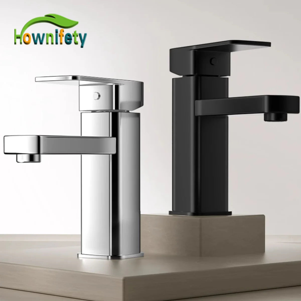 Chrome Single Handle Cold Hot Water Mixer Basin Faucet Sink Tap Deck Mount Single Hole  Bathroom Washing Tap