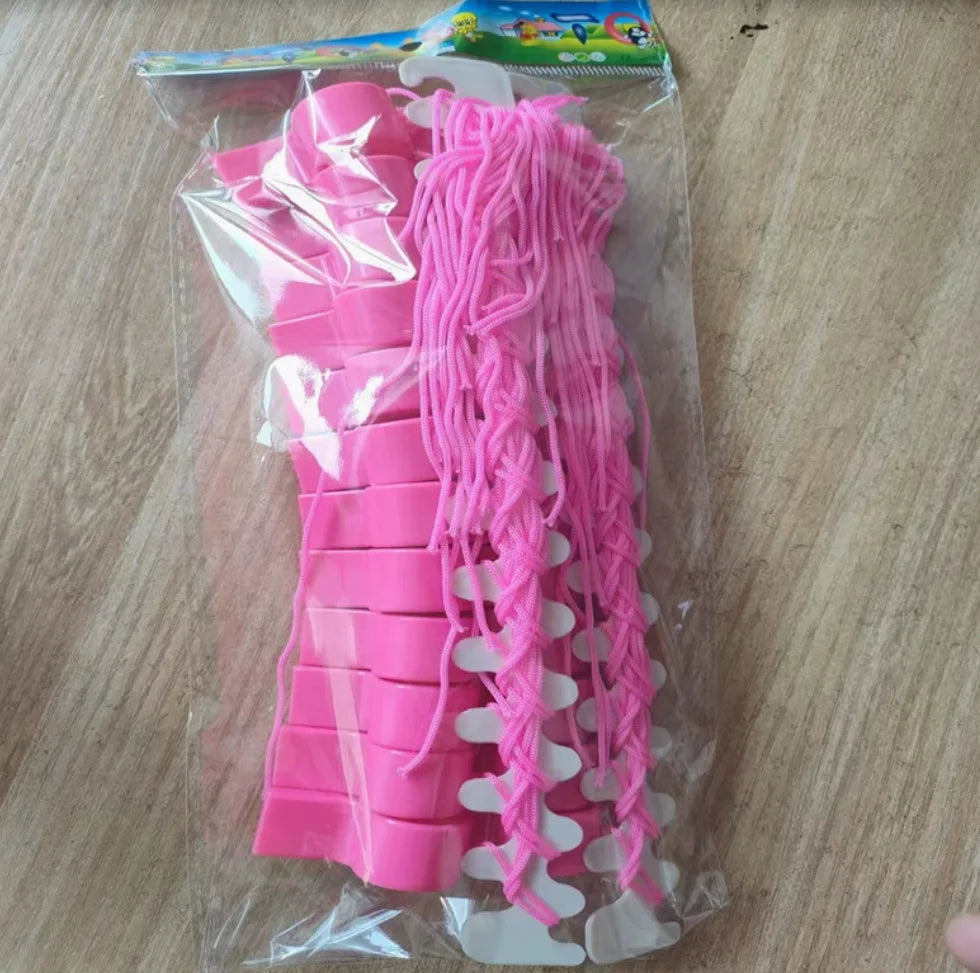 24 silbatos deportivos de plástico colorido, silbatos para animadoras, silbatos para árbitros Cheering whistle apito de torcida