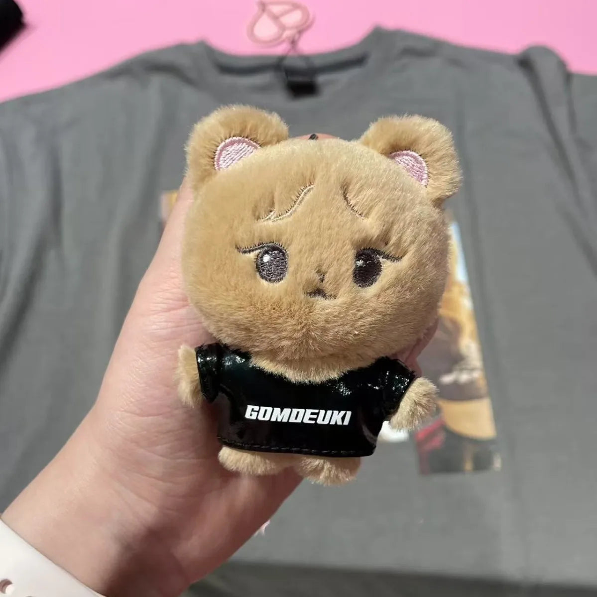 Kpop Idol Cute Plush Keychain Kawaii Cartoon Bag Charm Fan Merch Gift Women Girls Birthday Collection Accessories