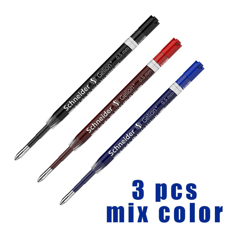 Germany Original Schneider Gelion+ 0.5mm neutral gel pen refill cartridge core European standard G2 refill