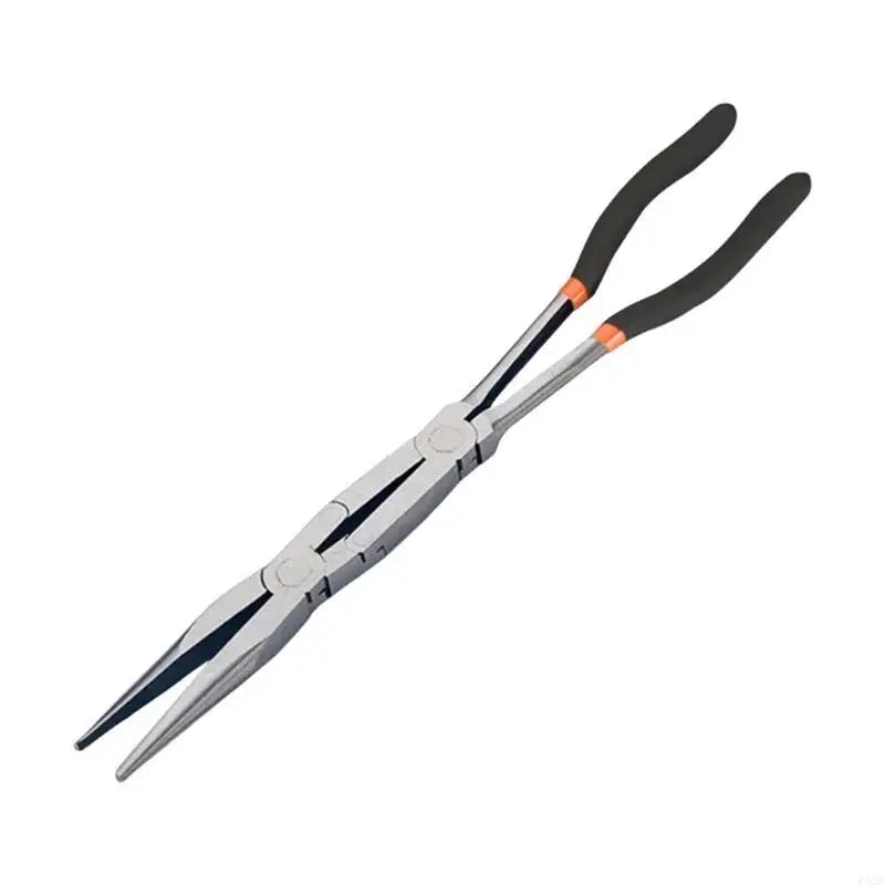 P82E Double Joint Long Handle Plier High Carbon Steel Multifunctional Double Joint Pliers for Homes Garage Outdoor Use