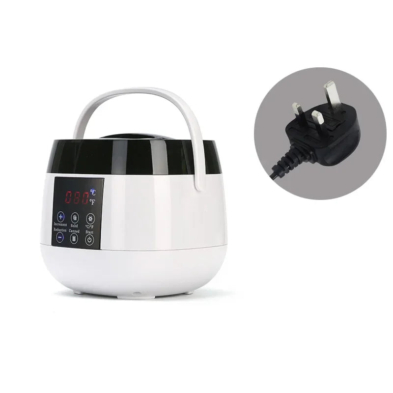 2026 New 500CC Wax Heater Warmer Hair Removal Wax Machine SPA Body Epilator Paraffin Wax Pot Smart LCD Temperature Display
