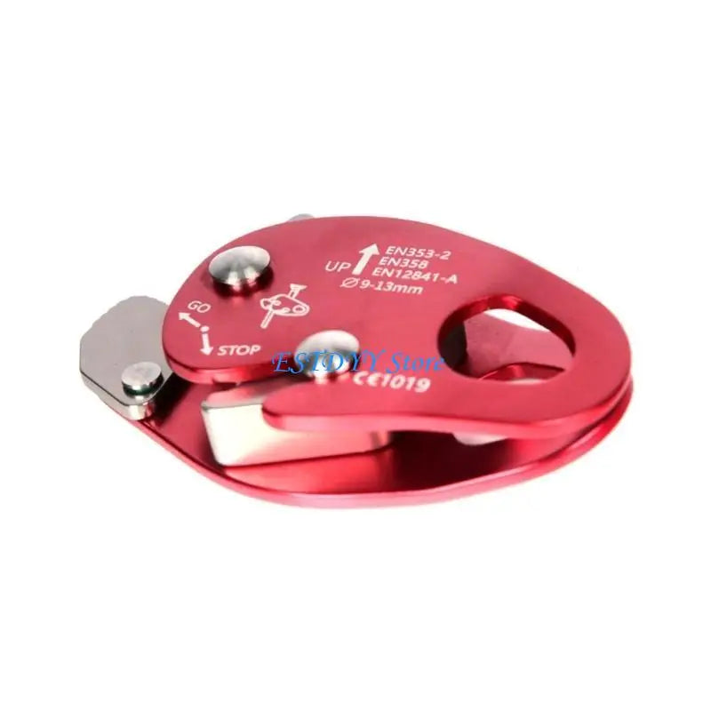 G6DE Professional Rope Grab Falling Arrestor Auto Lock Retarder Ascending Descender for Mountain Climbing