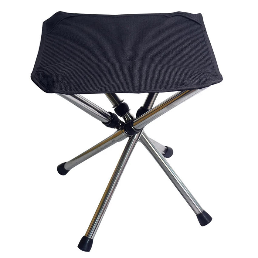 Compact and Lightweight Camping Stool, Portable Folding Stool, Outdoor Hiking, Fishing with Carry Bag, Small and Large