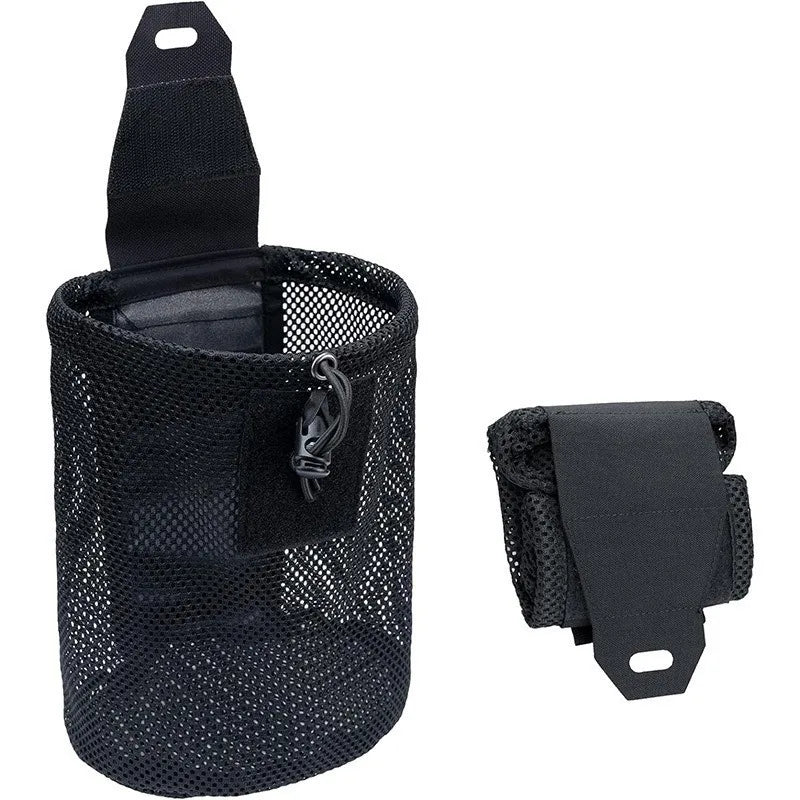 Nylon New Roll-Up Mesh Dump Pouch Magazine Storage Mini Foldable Net Pocket EDC Tactical Outdoor Sport Camping Hunting