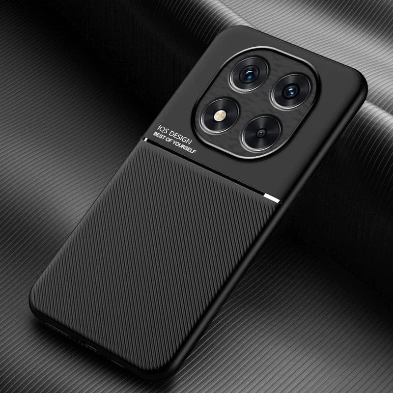 For Xiaomi Poco X7 5G Case Leather Soft Silicone Bumper Coque For Pocco Poko Little X7 X 7 PocoX7 Car Magnetic Holder Back Cover