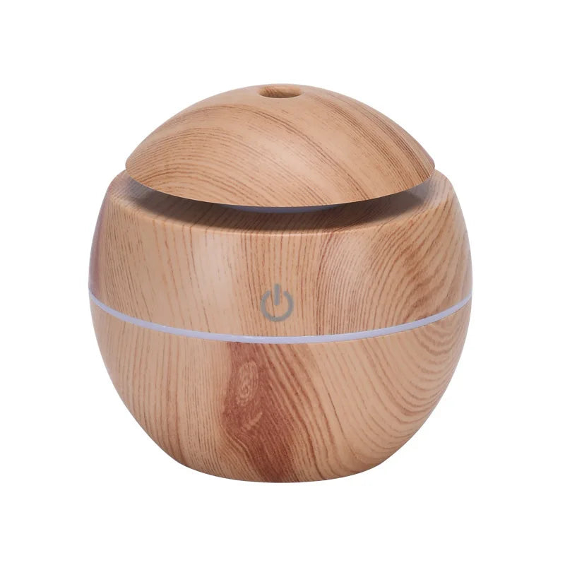 Ultrasonic personal humidifier & aroma diffuser with LED mood light support USB power supply