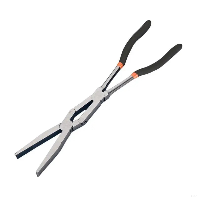 P82E Double Joint Long Handle Plier High Carbon Steel Multifunctional Double Joint Pliers for Homes Garage Outdoor Use
