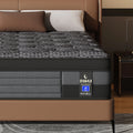 12"14" Memory Foam & Pocket Spring For Back Pain Relief Feel, Gel-Infused for Cooling,Breathable, CertiPUR-US Certified