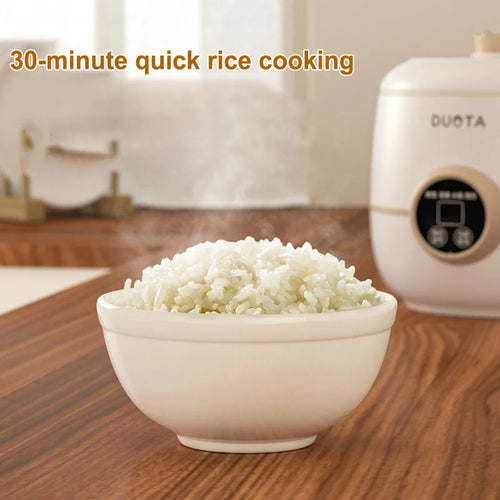 300W 2L Small Rice Cooker 3 in 1 Dormitory Multifunctional Electric Cooker Portable Household Stew Pot Hot Pot 220V