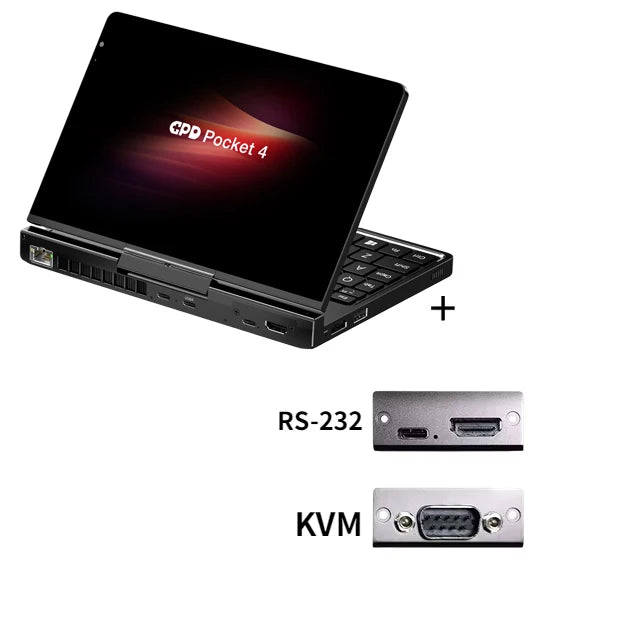 【Hot Sale】GPD Pocket4  Latest AMD AI 9 HX 370/8840U 64GB 2TB NVMe 8.8" 2560×1600 144Hz 2-in-1 Laptop Tablet Palm Size MiniPC