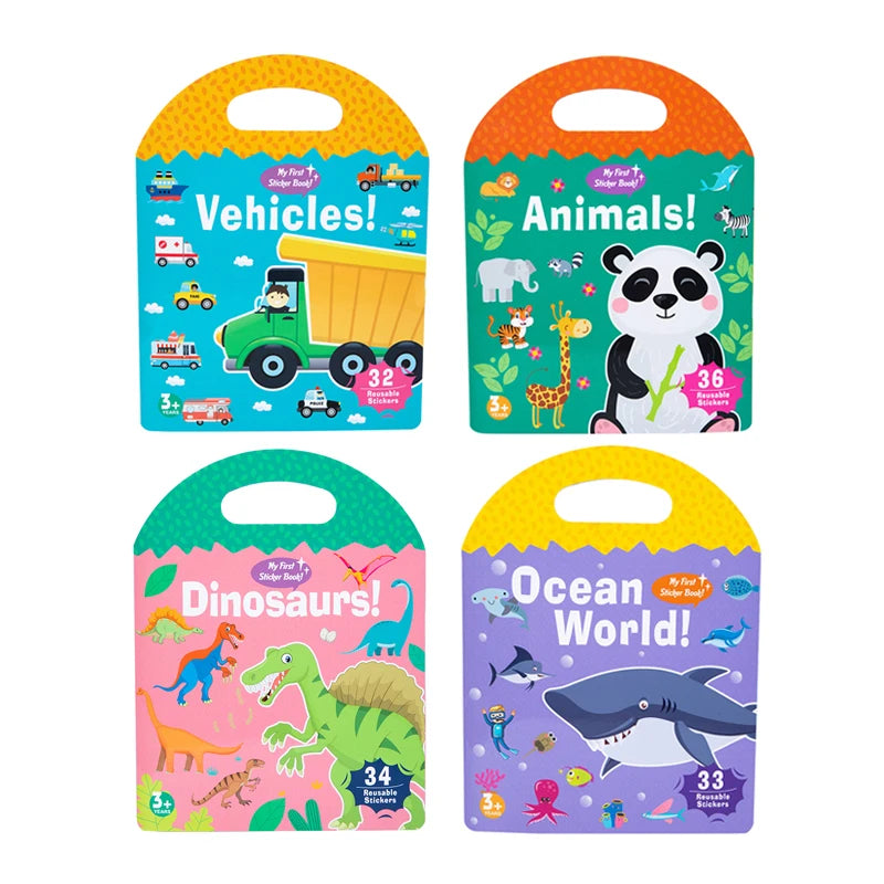 Toy Book Montessori Quiet  Early Educational Toy For Toddler Preschool Activity Busy Board Animal Numbers Matching Puzzle Game
