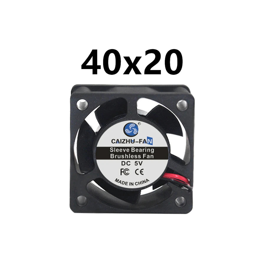 40MM 50MM 60MM 70MM 80MM 90MM 120MM Cooling Fan Brushless Motor Case Fan Quiet Fan 2PIN