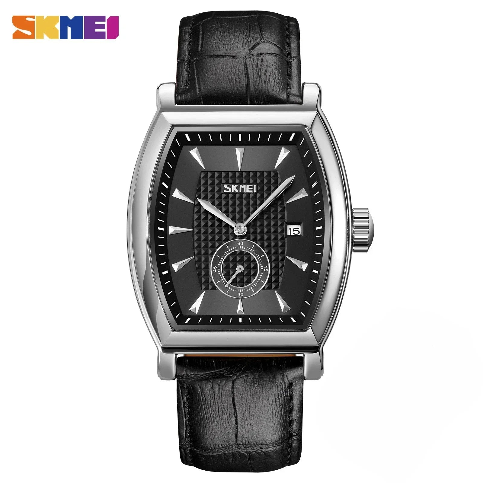 SKMEI 9306 Business Quartz Mens Watches Luxury Leather Date Calendar Waterproof Sport Men Wristwatches Clock Relogio Masculino