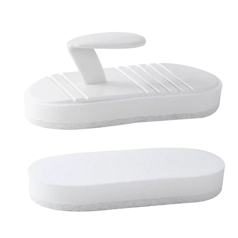 Flexible Handle Cleaning Brush Bendable Sponge Scrubber for Kitchen & Bathroom Hard-to-Reach Areas Sink Tile Bathtub