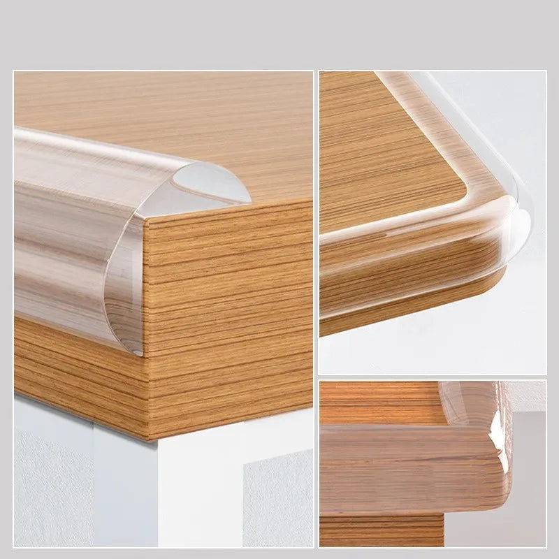 1-5M Table Edge Guard Furniture Corner Protector Strip Self Adhesive Transparent Kids Collision Proof Soft Bumper Baby Safety