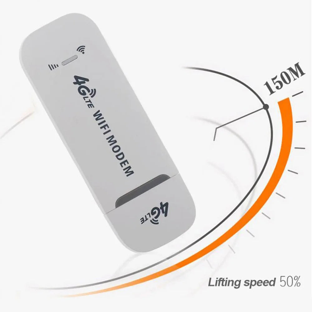 4G LTE USB 150Mbps Modem Stick Portable Wireless WiFi Adapter 4G Card Router for Home Office 4G USB Modem