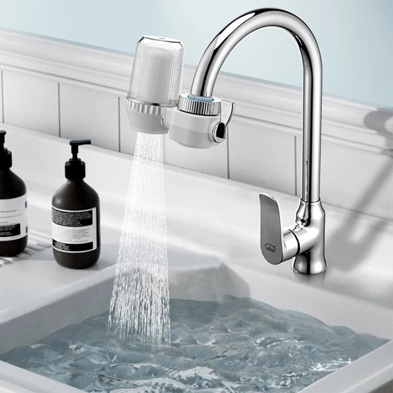 Tap Cement Sand Residual Chlorine Water Purifier Ceramic Activated Carbon Household Kitchen Universal Faucet Pre-filter