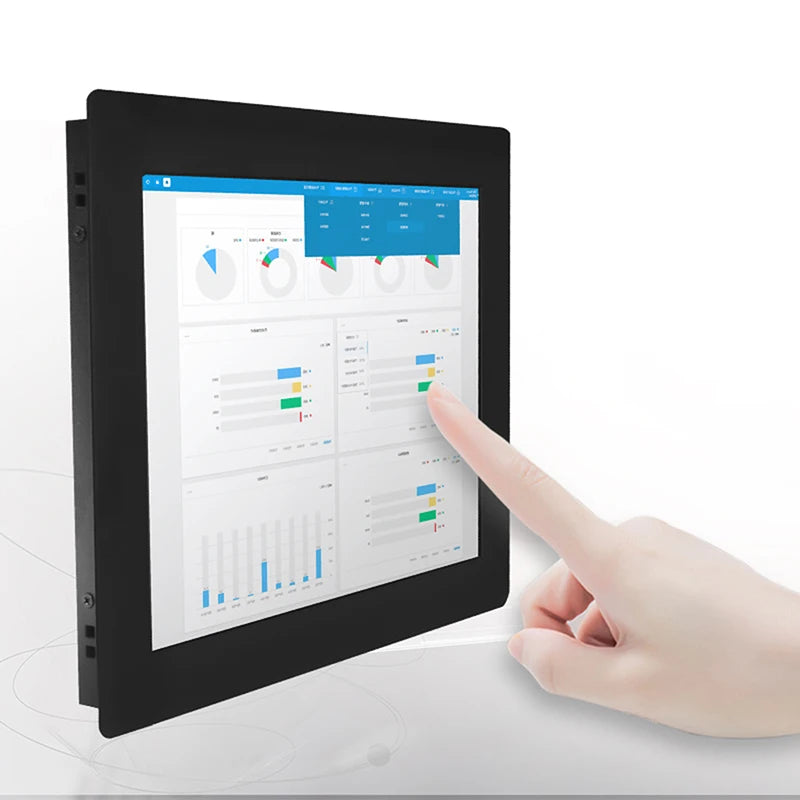 10" 12" 15 Inch Industrial Computer All In One PC Mini Tablet PC Panel With Resistive Touch Screen Intel Core i3 for Win10 PRO