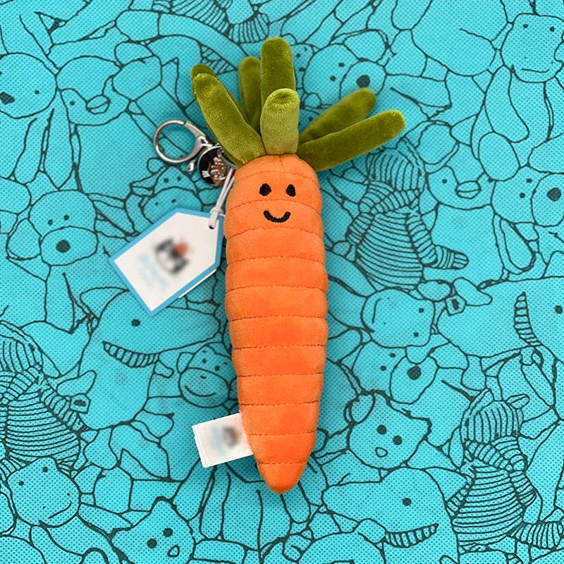 Muffin Plush Toy, Mini Cherry Charm, Jellyfish Plush Toy, Watermelon, Sunflower, JC Sour Pickle Bag Charm
