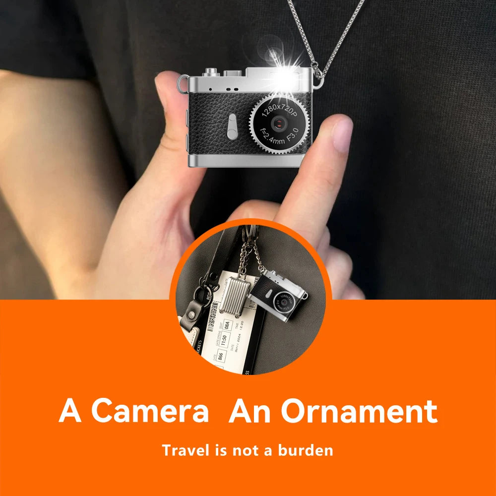 S142 Mini Camera With Screen Indoor Home Outdoor Sport Portable Vintage Very Small Camcorder Video Recorder Support TF Card