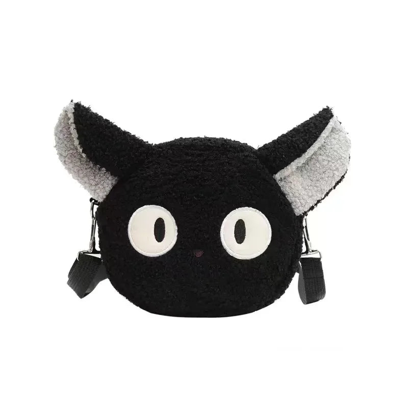 1 piece, cute style women’s bag, cartoon plush shoulder bag, women’s cross-body bag, small phone wallet.