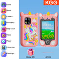 Kids Smart Phone Camera Toy Phone 40+ Games Touch Screen Learning Toy For 3-12 Year Old Boys Girls MP3 Player Birthday Gifts