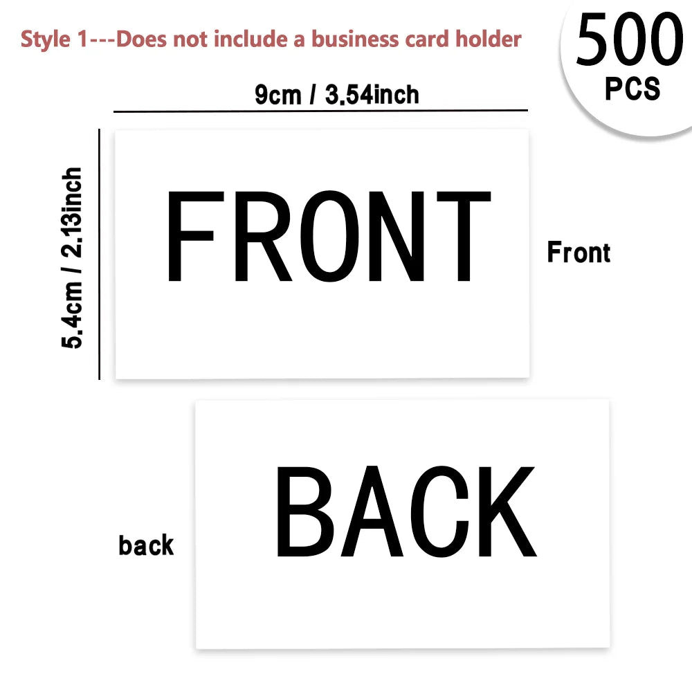 200pcs, Custom Business Cards/Cards, Desktop Business Cards, Thank You Cards, Matte Film Surface