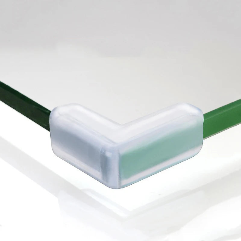 4pcs Anti-Collision Table Corner Protection Pads Coffee Table Glass Furniture Corner Transparent Silicone Protective Cover