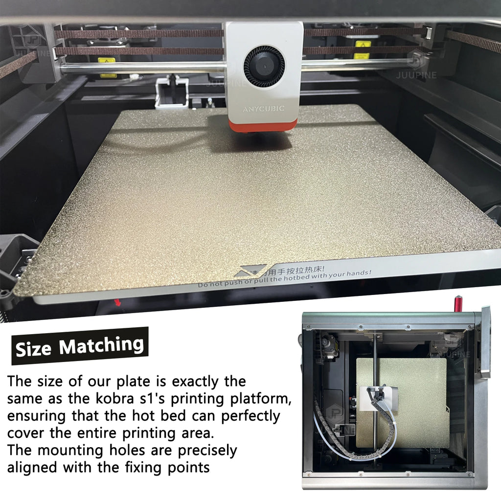 For Anycubic Kobra S1 Bed Plate 250mm Kobra S1 Combo Build Plate Double Side Peo Pet Pei Pey Chameleon Kobra S1 Accessory 3d