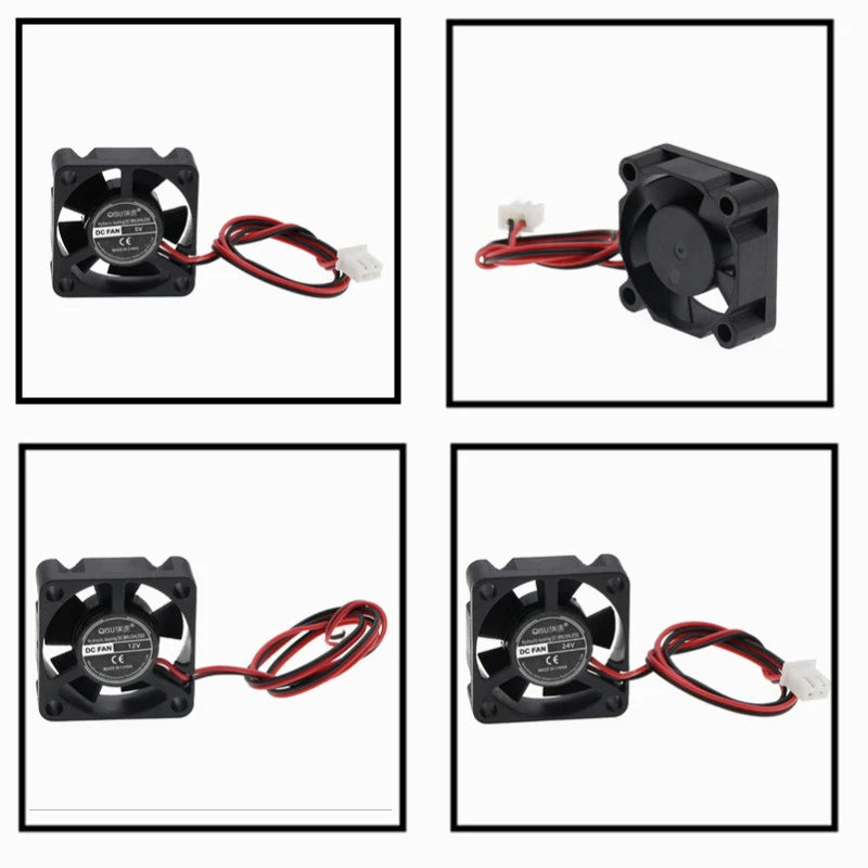 Cooling Fan 25x25mm 30x30mm DC 5V 12V 18V 24V Cooler Brushless Chipset Heatsink Mini Cooling Fan For Pinter Parts Projector