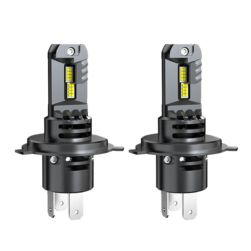 H4 Car LED Headlight Bulb CSP Fan With Canbus High & Low Beam Car Light Turbo Led Diode Lamp Auto Motorcycle CSP 6500K 12V