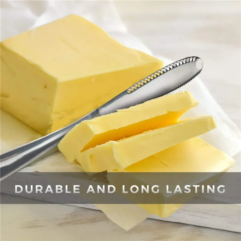 Butter Dish Butter Knife with Transparent Acrylic Cover Kitchen Butter Storage Container Box Butter Tableware Kitchen Supplies