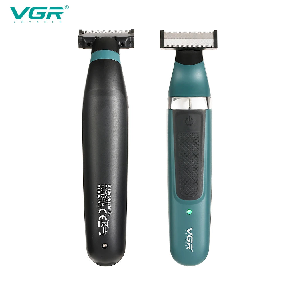 VGR Electric Shaver Hair Trimmer Professional 2 in 1 Shaver Razor Waterproof Beard Trimmer Household Hair Shaving for Men V-393