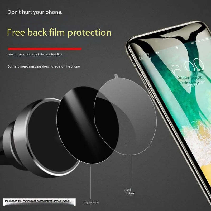 5pcs/10pcs/20pcs Lot Metal Plate Disk Iron Sheet For Magnet Mobile Phone Holder Iron Plate For Magnetic Car Phone Stand Holders