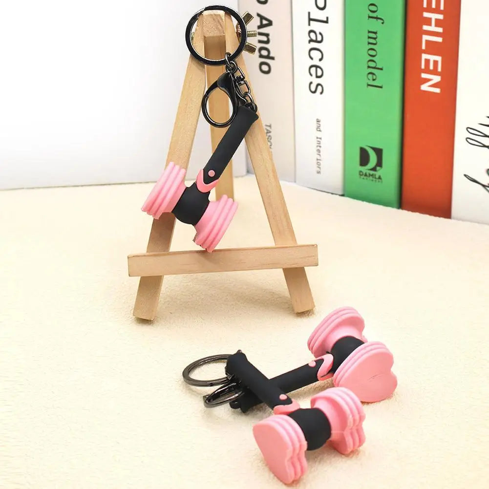 Bp Fan Support Stick Keychain Kpop Popular Girl Group Love Hammer Keychain Girl Group Star Concert Black Fan Support Stick Gifts