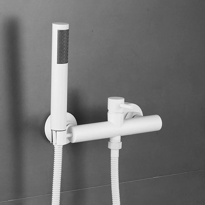 Rose Gold Bathroom Shower Faucet Set Wall Mounted Brush Gold Shower Faucet Black Bathroom Cold And Hot Bath And Shower Mixer Tap