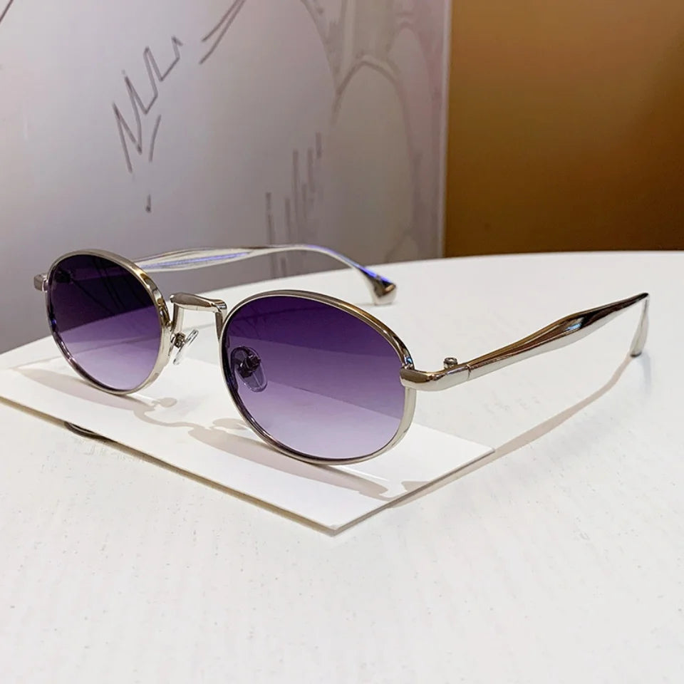 Fashion New Women's Sunglasses UV400 Luxury Design Outdoor Vacation Leisure Driving High Quality Retro Round Women Sun Glasses
