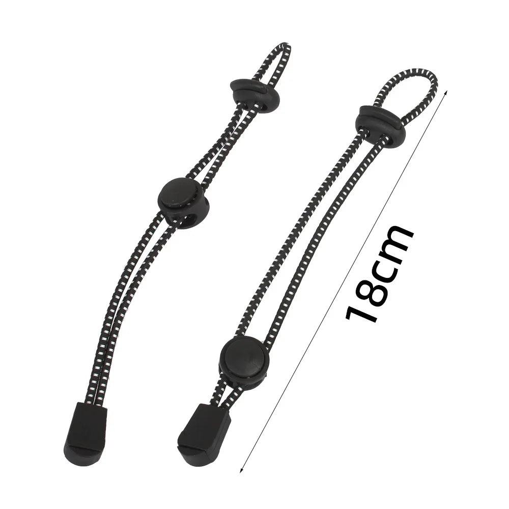 Backpack Hiking Stick Holder Straps Elastic Lanyard Cord Rope for Walking Pole Fixing Buckle Adjustable Trekking Poles 10/30PCS