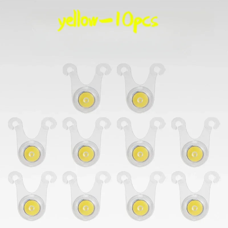 10 LED Rope String Lights, Decorative Fairy Lights for Family Gatherings, Outdoor Camping, Fishing & Tent Decoration