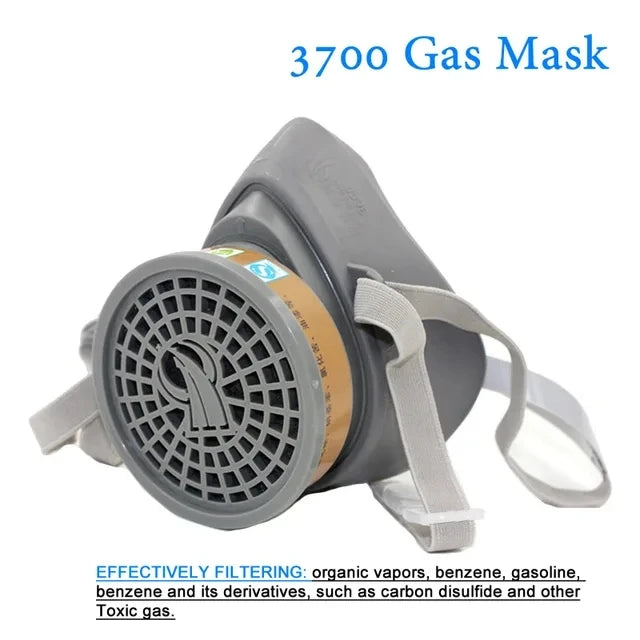 Reusable Dust Proof Respirator Dust Mask Cotton Filters Rubber Work Filter Safety Mask Builder Carpenter Daily Haze Protection