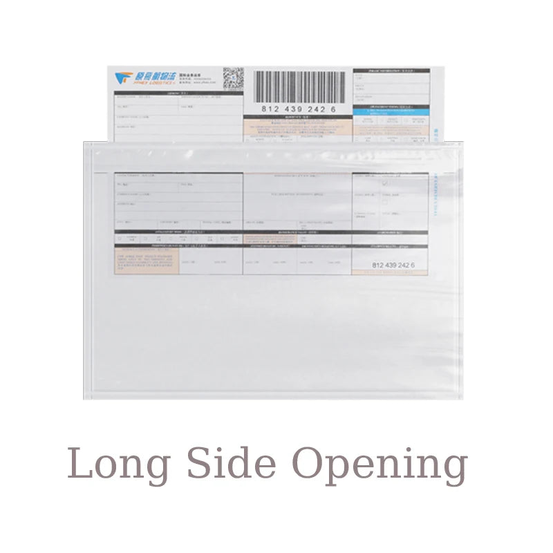 30 PCS Packing List  Envelope Pouches Clear Self-adhesive Shiping Label  Packing List  OPP Packing List Bag