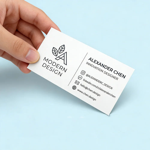 200pcs, Custom Business Cards/Cards, Desktop Business Cards, Thank You Cards, Matte Film Surface