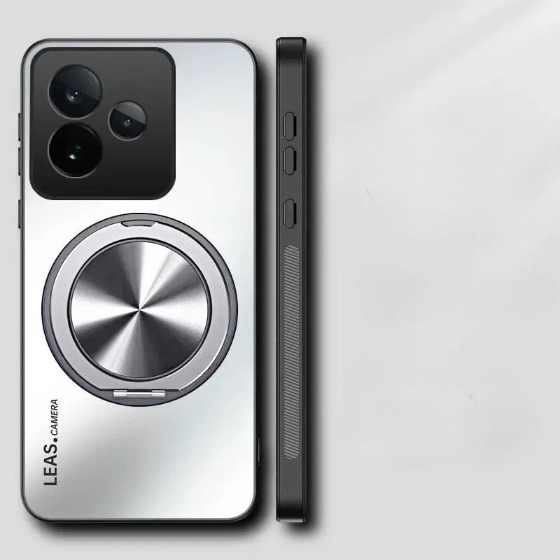 Case for Realme GT 7T GT7 Shockproof Magnetic Holder Matte Hard Phone Cover for Realme Neo 7X Neo7 SE Shell Cases