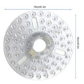 LED Ring Panel Circle Light AC 110V/220V 15/18/24W Replacement Round Ceiling Board Circular Lamp Board Ceiling Fan LED Module