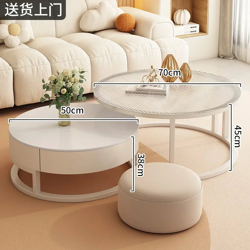 Designer Organizer Coffee Table Clear Round Kitchen Photo Album Coffee Table Mechanism Unique Mesa Auxiliar Entrance Furniture