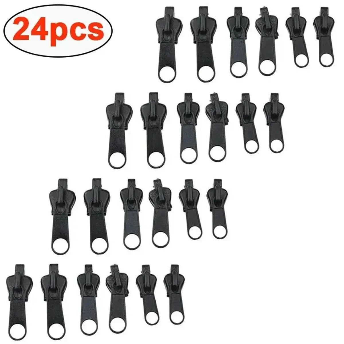 3 Sizes Universal Instant Fix Zipper Repair Kit Replacement Zip Slider Teeth Rescue Sewing Clothes Bag Zippers Accessories 2028