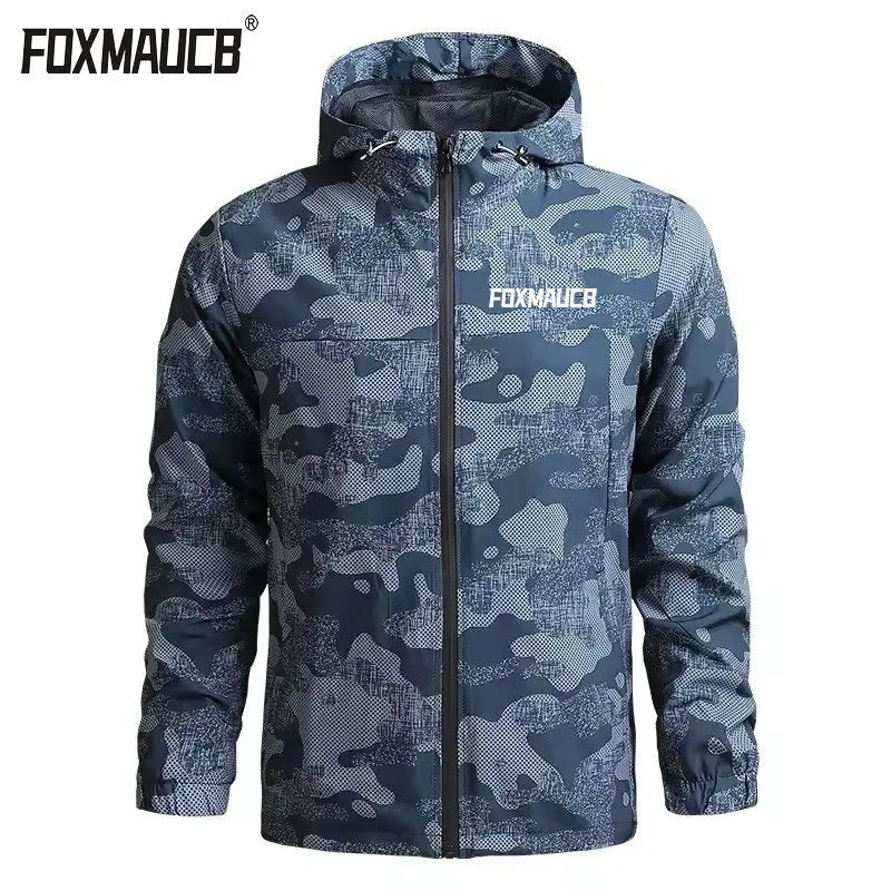 FOXMAUCB 2026 New Men's Motocross Bicycle Hiking Jacket Windbreaker Quick Dry Outdoor Racing Mountain Bike Rompevientos Ciclismo