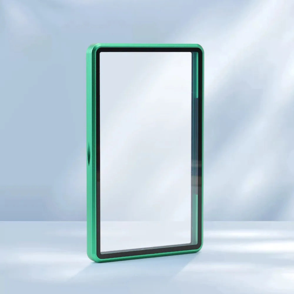 Aluminum Alloy Trading Card Magnetic Holder Scratch Resistant Display Box PSA/CGC Card Case Magnetic Closure Metal Frame